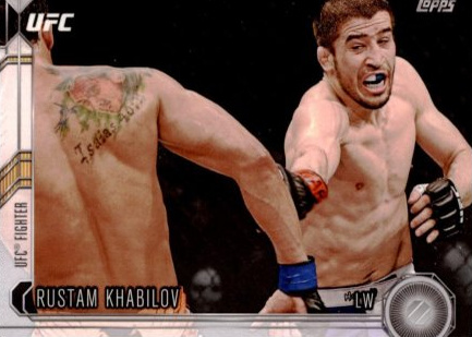 Rustam Khabilov 2015 Topps UFC Chronicles Base #176 Red