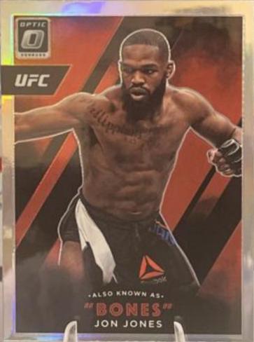 Jon Jones 2022 Panini Donruss Optic UFC Also Known As #18 Holo
