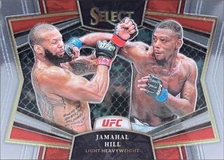 Jamahal Hill 2023 Panini Select UFC Snapshots #21 Gold