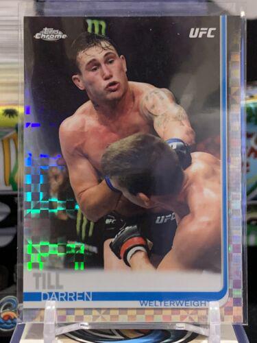 Darren Till 2019 Topps Chrome UFC Base #78 Xfractor