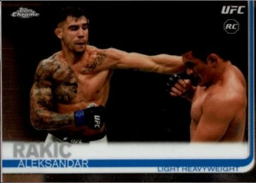 Aleksandar Rakic 2019 Topps Chrome UFC Base #64 Red