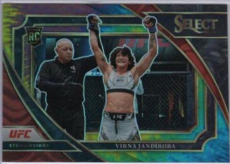 Virna Jandiroba 2023 Panini Select UFC Mezzanine #382 Tie Dye