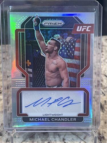 Michael Chandler 2022 Panini Prizm UFC Signatures #38 Silver