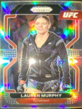 Lauren Murphy 2022 Panini Prizm UFC Base #126 Silver