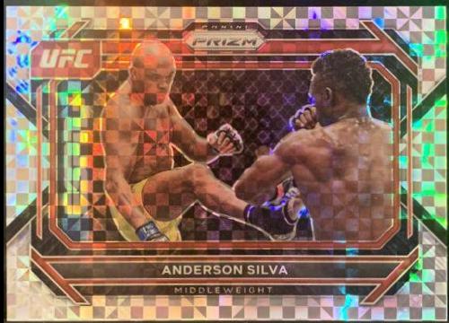 Anderson Silva 2023 Panini Prizm UFC Base #76 Lucky Envelopes