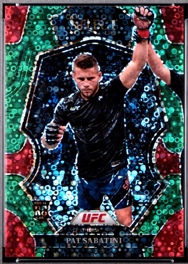 Patrick Sabatini 2023 Panini Select UFC Premier Level #129 Green Disco