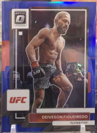 Deiveson Figueiredo 2023 Panini Donruss Optic UFC Base #39 Blue