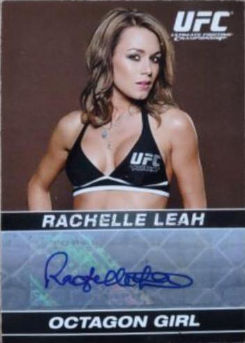 Rachelle Leah 2009 Topps UFC Round 1 Autographs #ARL