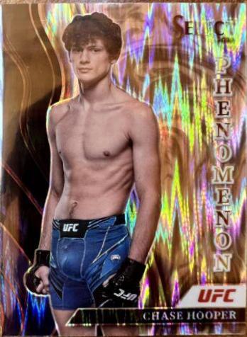 Chase Hooper 2022 Panini Select UFC Phenomenon #27 Silver