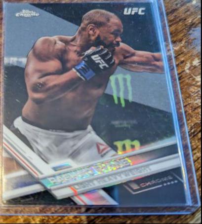Rashad Evans 2017 Topps Chrome UFC Base #34 Black