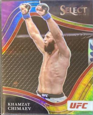 Khamzat Chimaev 2022 Panini Select UFC Mezzanine #362 Tie Dye