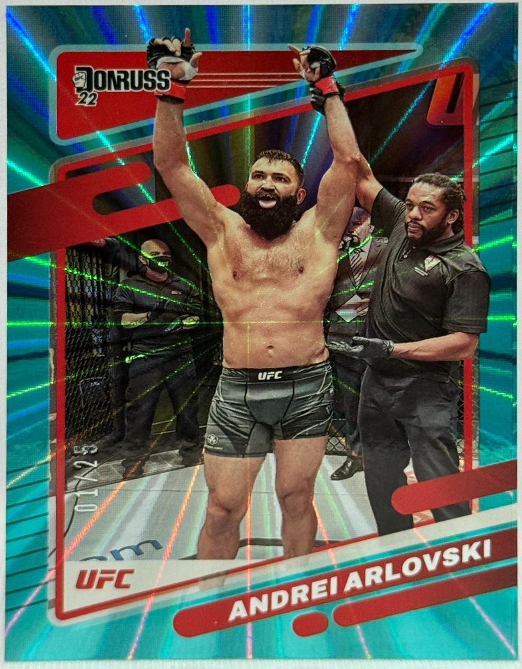 Andrei Arlovski 2022 Panini Donruss UFC Base #155 Teal