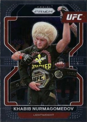 Khabib Nurmagomedov 2022 Panini Prizm UFC Base #196 Lucky Envelopes