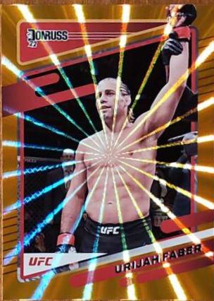 Urijah Faber 2022 Panini Donruss UFC Base #30 Orange