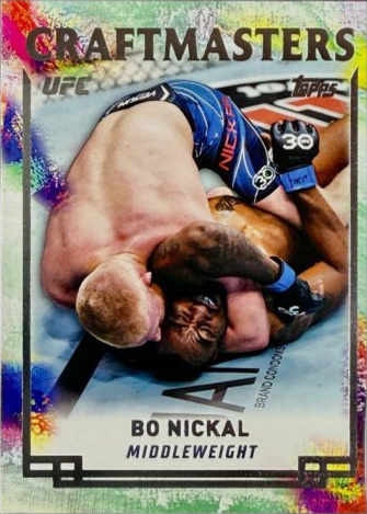 Bo Nickal 2024 Topps Knockout UFC Craftmasters #CRM-1 Platinum