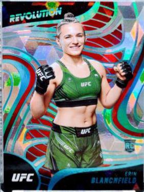 Erin Blanchfield 2023 Panini Chronicles UFC Revolution #20 Cubic