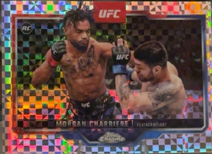 Morgan Charriere 2025 Topps Chrome UFC Base #37 X-Fractor
