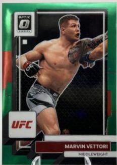 Marvin Vettori 2023 Panini Donruss Optic UFC Base #5 Green