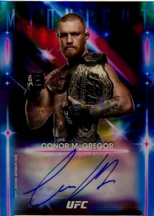 Conor McGregor 2025 Topps Midnight UFC Glimmer Graphs #GRG-CM Twilight