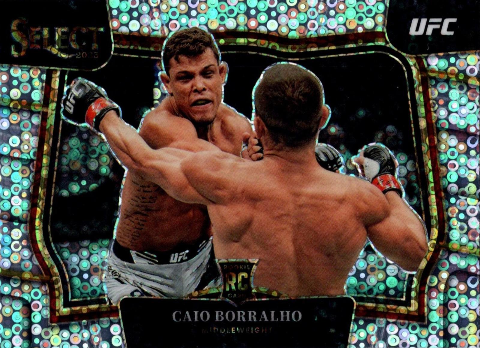 Caio Borralho 2023 Panini Select UFC Octagonside #286 Disco