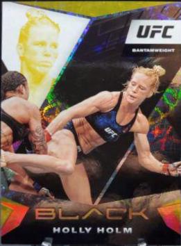 Holly Holm 2021 Panini Chronicles UFC Base Elite #141 Gold