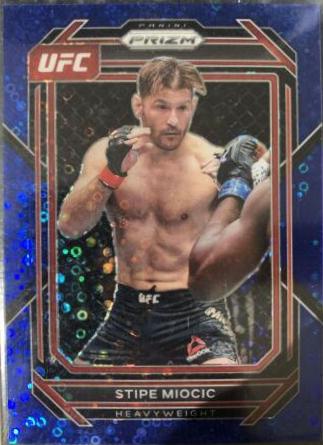 Stipe Miocic 2023 Panini Prizm Under Card UFC Base #196 Blue
