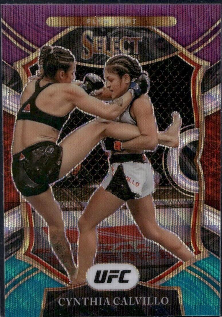 Cynthia Calvillo 2021 Panini Select UFC Concourse #70 Tri Color
