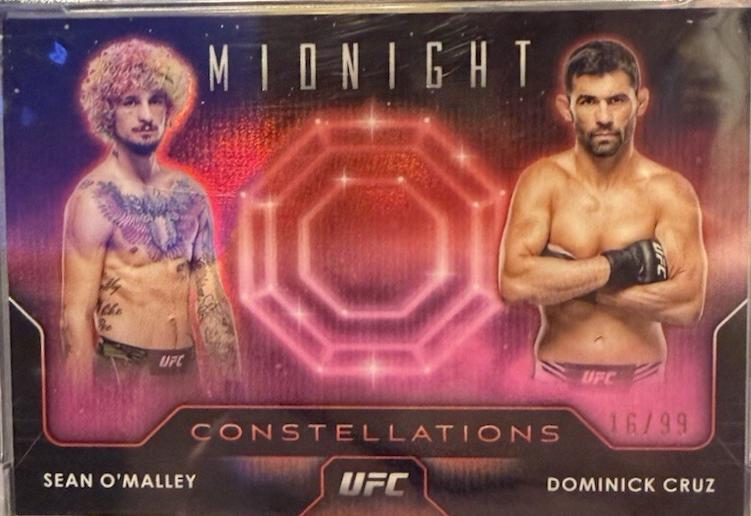 Dominick Cruz / Sean O'Malley 2024 Topps Midnight UFC Constellations #CO-6 Twilight