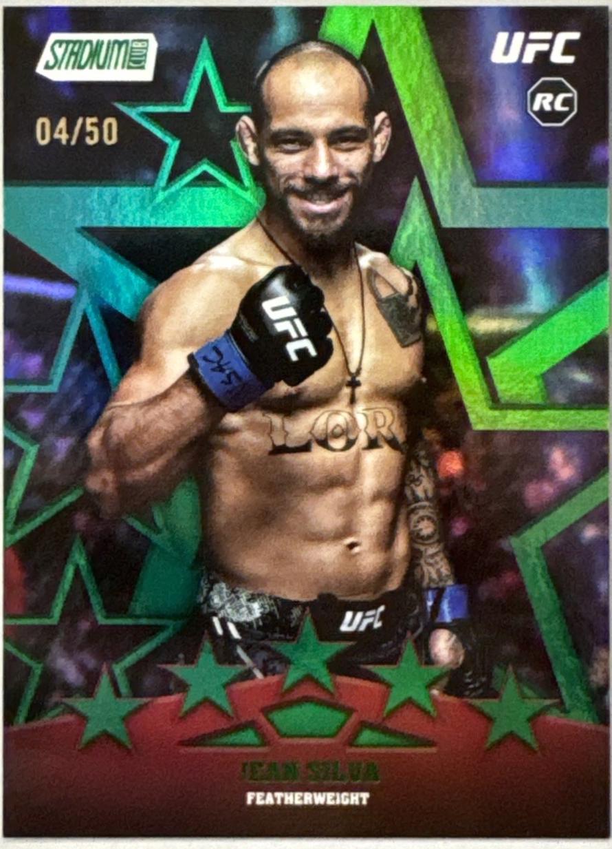 Jean Silva 2025 Topps Stadium Club UFC Special Forces #SF-8 Green