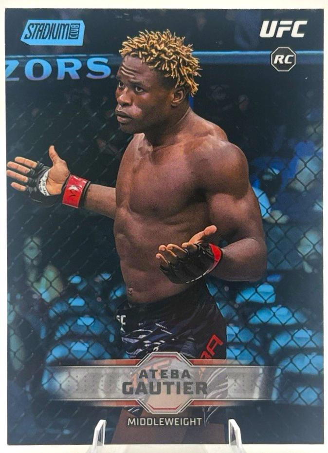 Ateba Gautier 2026 Topps Stadium Club UFC Base #173 Blue