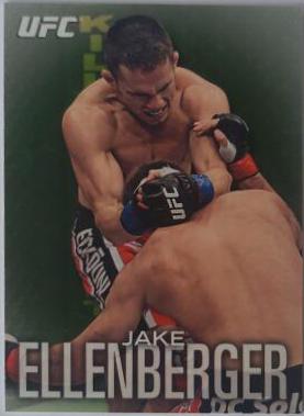 Jake Ellenberger 2012 Topps UFC Knockout Base #17 Green