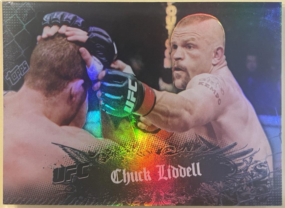 Chuck Liddell 2010 Topps UFC Main Event Base #88 Black