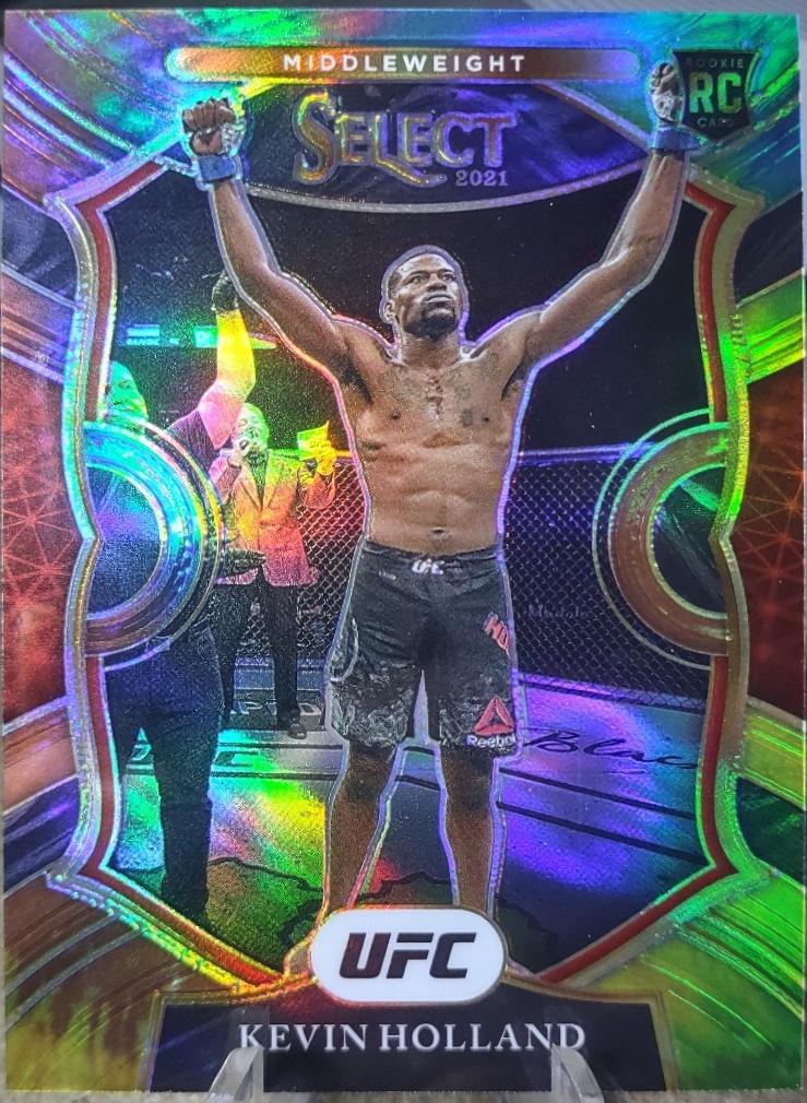 Kevin Holland 2021 Panini Select UFC Concourse #37 Tie Dye