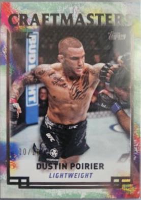 Dustin Poirier 2024 Topps Knockout UFC Craftmasters #CRM-9 Black