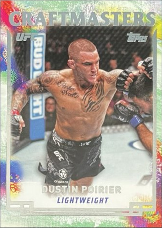 Dustin Poirier 2024 Topps Knockout UFC Craftmasters #CRM-9 Platinum