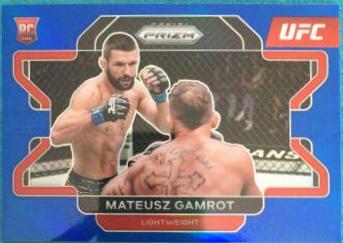 Mateusz Gamrot 2022 Panini Prizm UFC Base #66 Blue