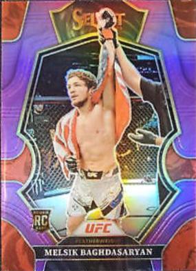 Melsik Baghdasaryan 2023 Panini Select UFC Premier Level #137 Purple