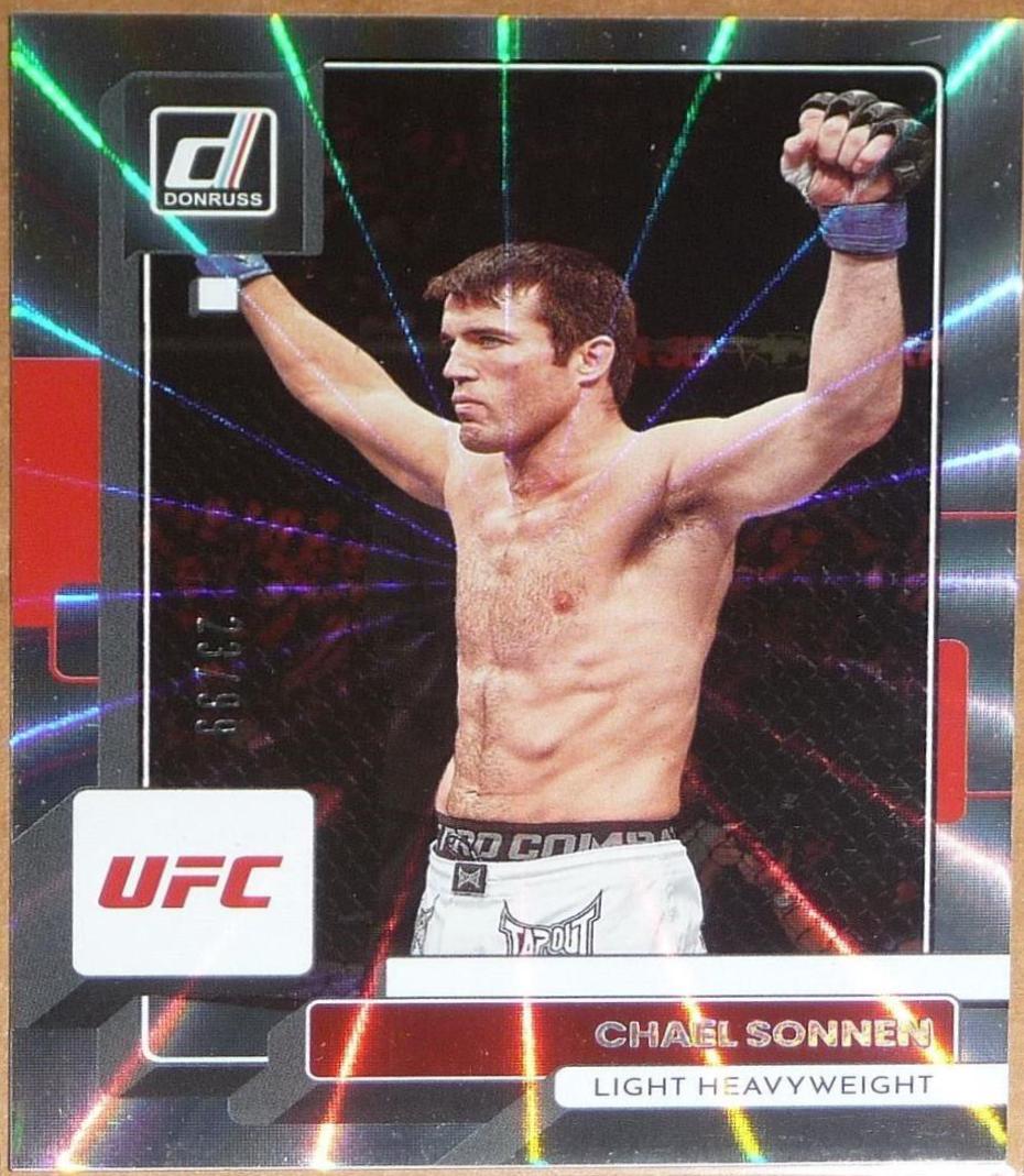 Chael Sonnen 2023 Panini Donruss UFC Base #93 Laser