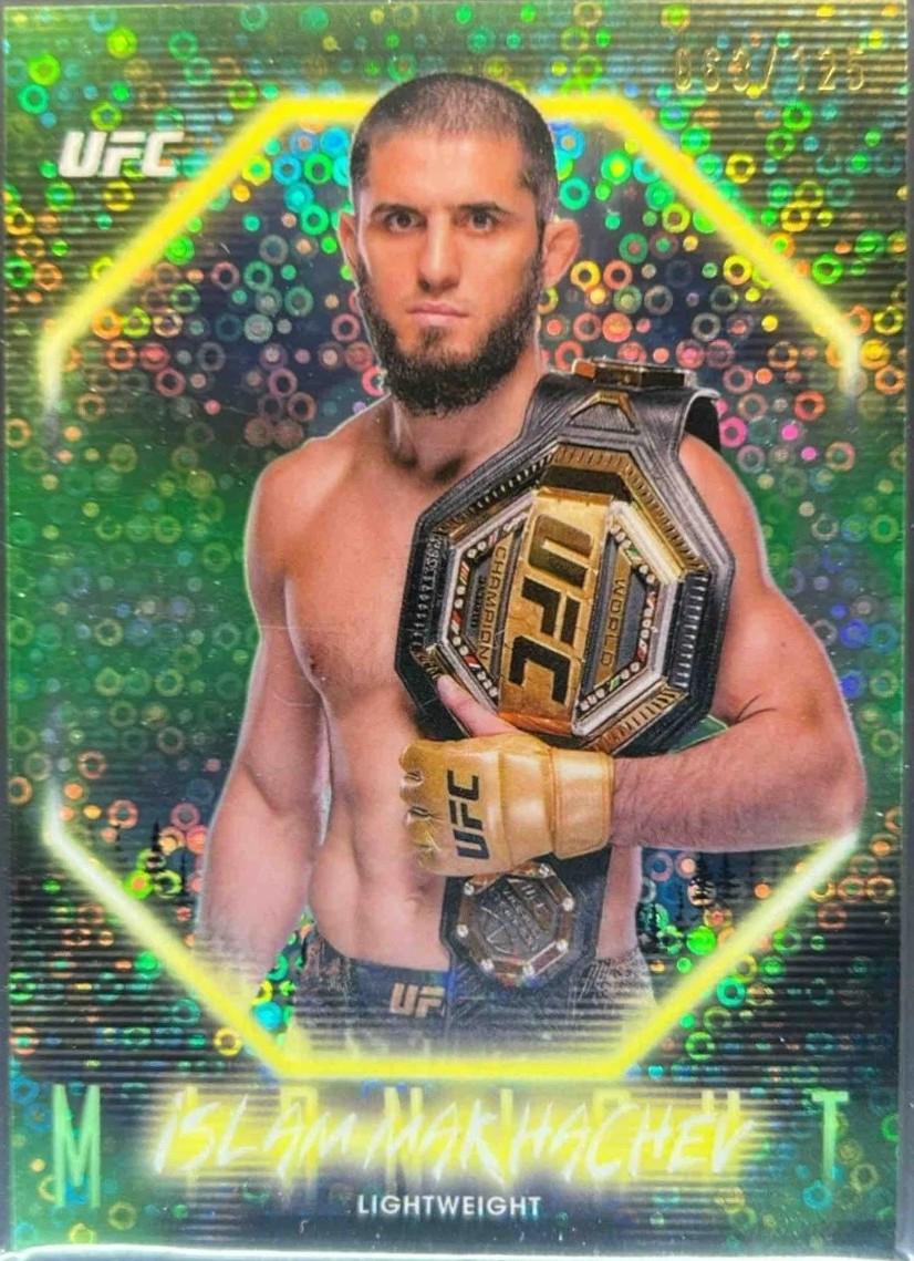 Islam Makhachev 2025 Topps Midnight UFC Base #19 Morning
