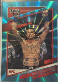 Cub Swanson 2022 Panini Donruss UFC Base #159 Laser