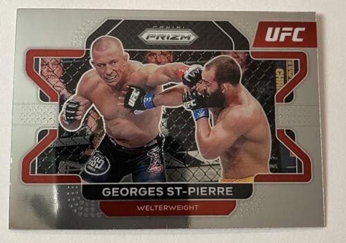 Georges St-Pierre 2022 Panini Prizm UFC Base #61 Octagon