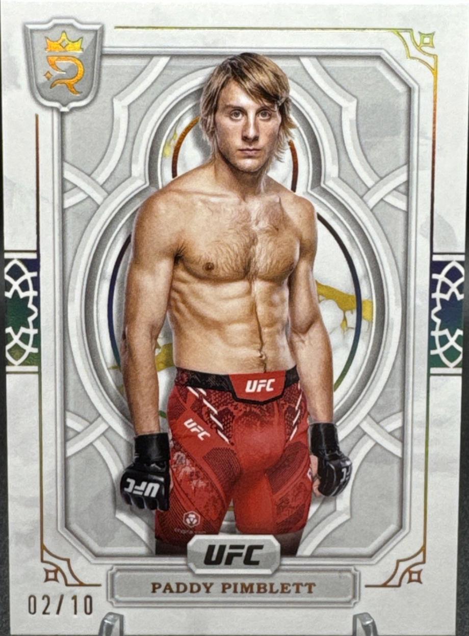 Paddy Pimblett 2024 Topps Royalty UFC Base #4 Gold