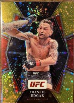 Frankie Edgar 2022 Panini Select UFC Premier Level #152 Gold Disco