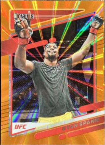 Ryan Spann 2022 Panini Donruss UFC Base #153 Orange