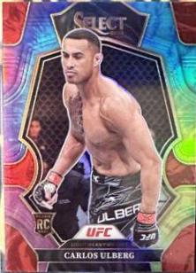 Carlos Ulberg 2023 Panini Select UFC Octagonside #216 Green