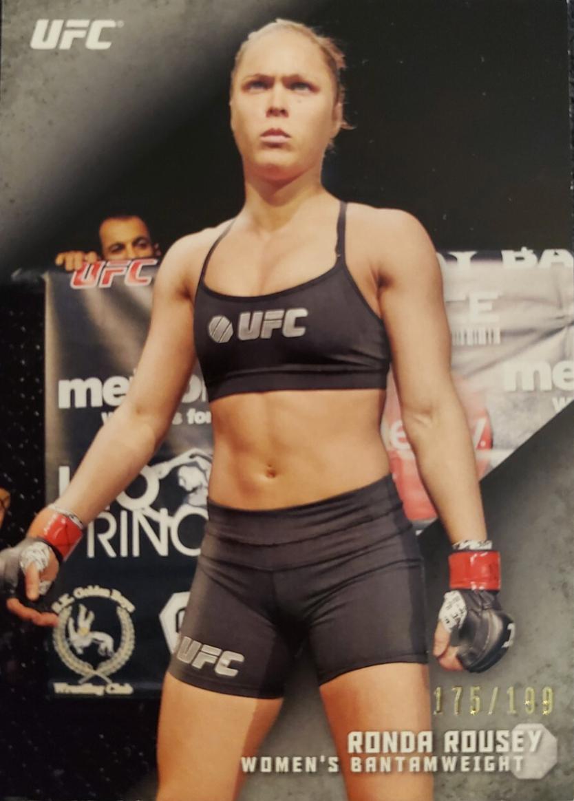 Ronda Rousey 2015 Topps UFC Knockout Base #68 Silver
