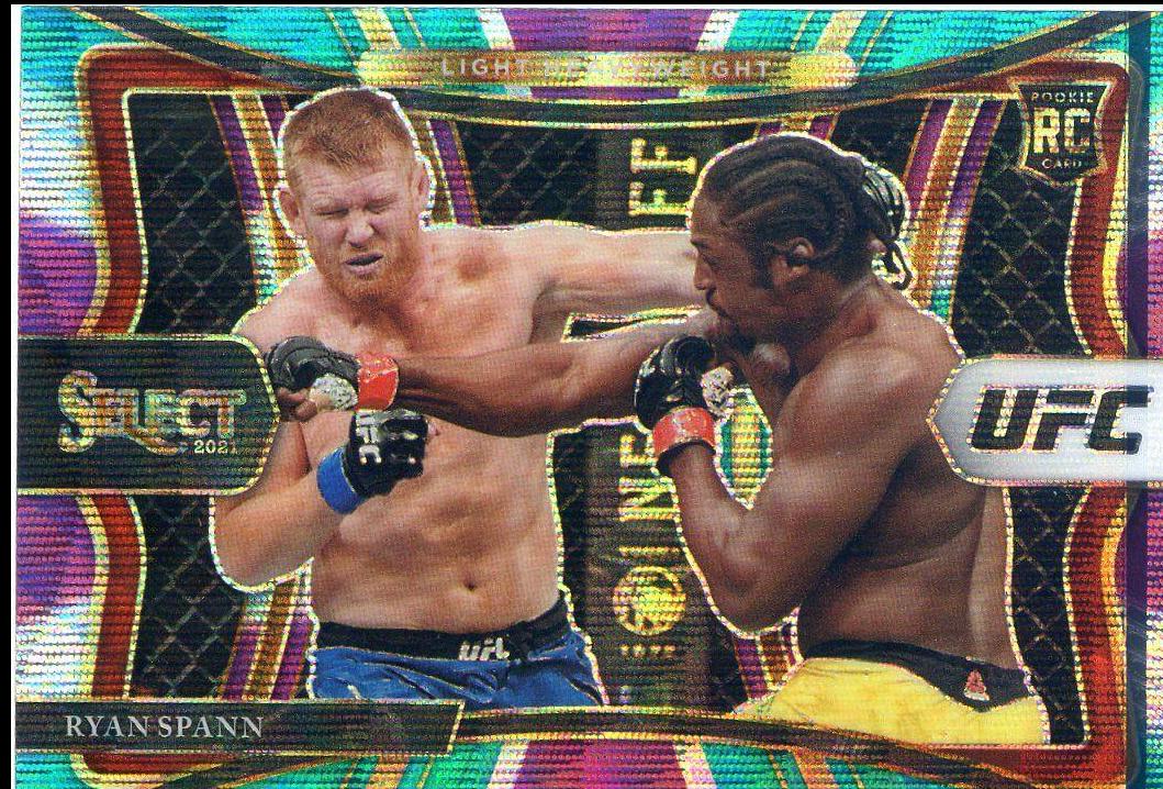 Ryan Spann 2021 Panini Select UFC Premier Level #109 Tri Color