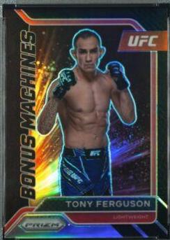 Tony Ferguson 2022 Panini Prizm UFC Bonus Machines #17 Black Prizm