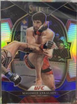 Magomed Ankalaev 2023 Panini Select UFC Concourse #39 Black Blue
