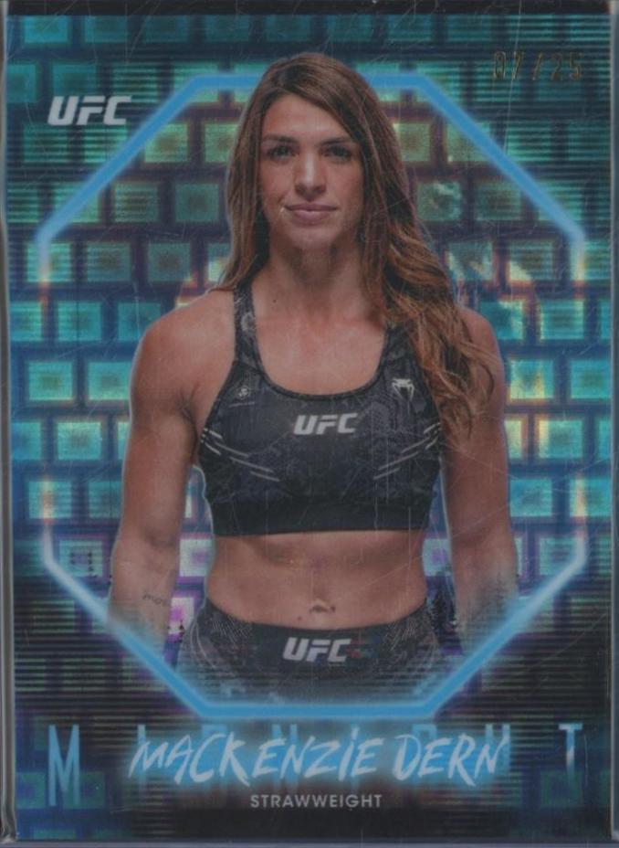 Mackenzie Dern 2025 Topps Midnight UFC Base #58 Moonrise